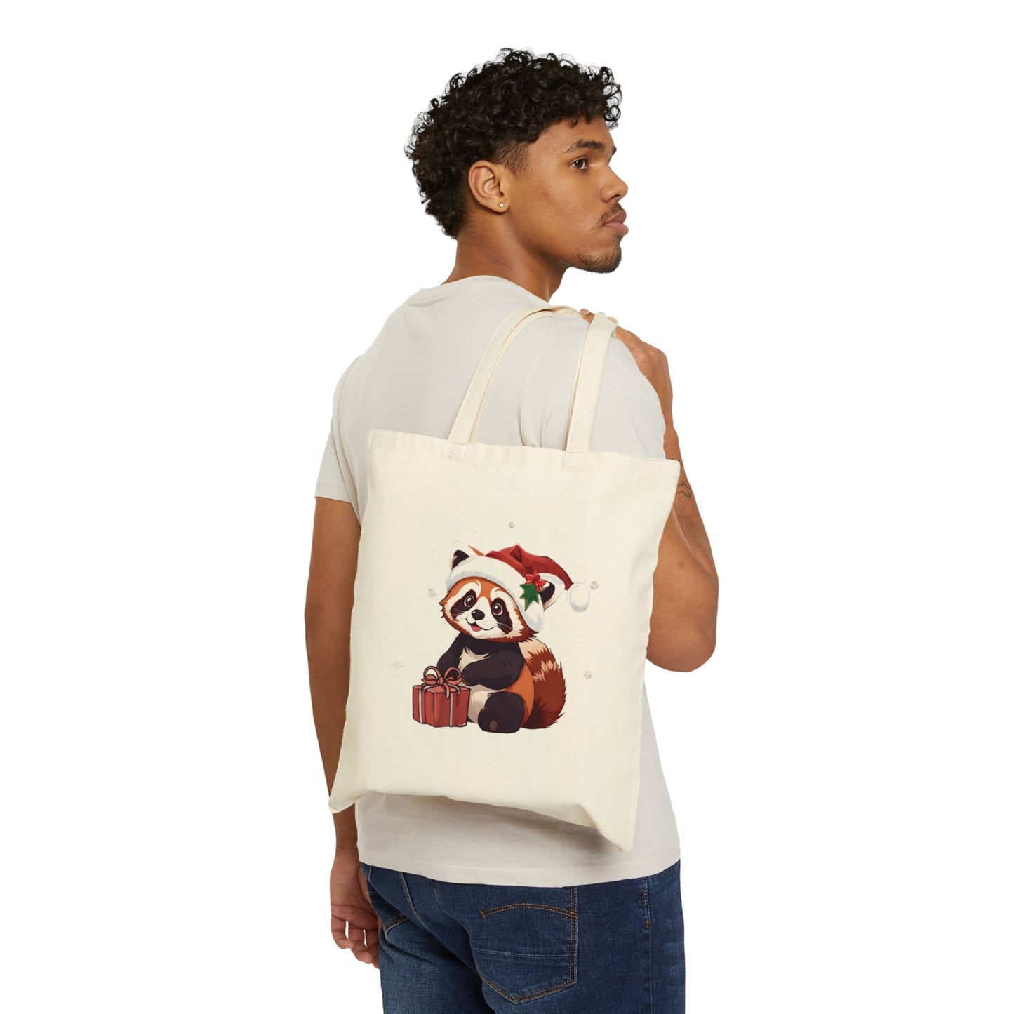 Tote Bag Christmas Red Panda