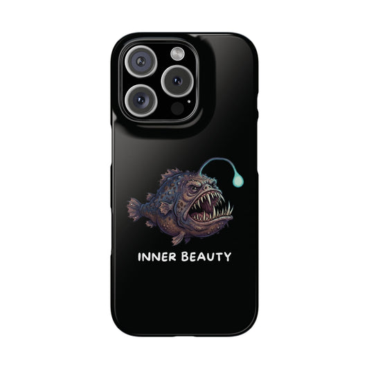 Anglerfish iPhone Case – Inner Beauty | Funny Deep Sea Phone Case - StoreCuriosity