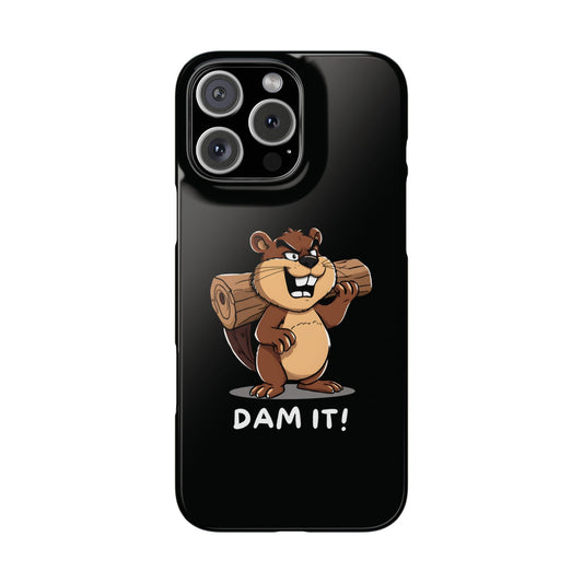 Funny Dam It iPhone Case - StoreCuriosity