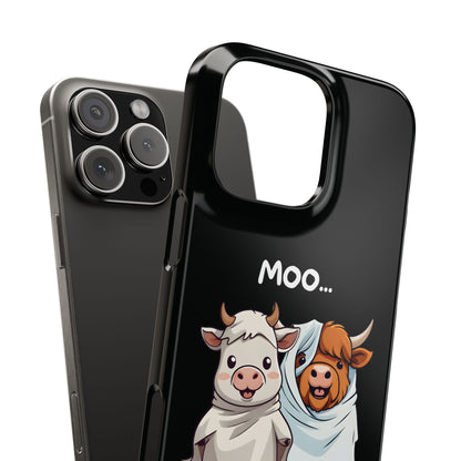 Halloween Cows iPhone Case