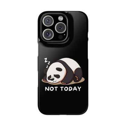 Lazy Panda iPhone Case