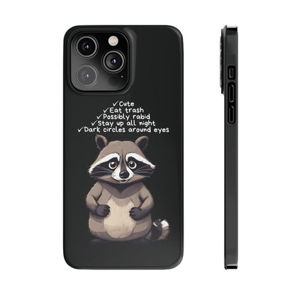 Cute Raccoon iPhone Case