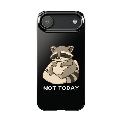 Lazy Raccoon iPhone Case