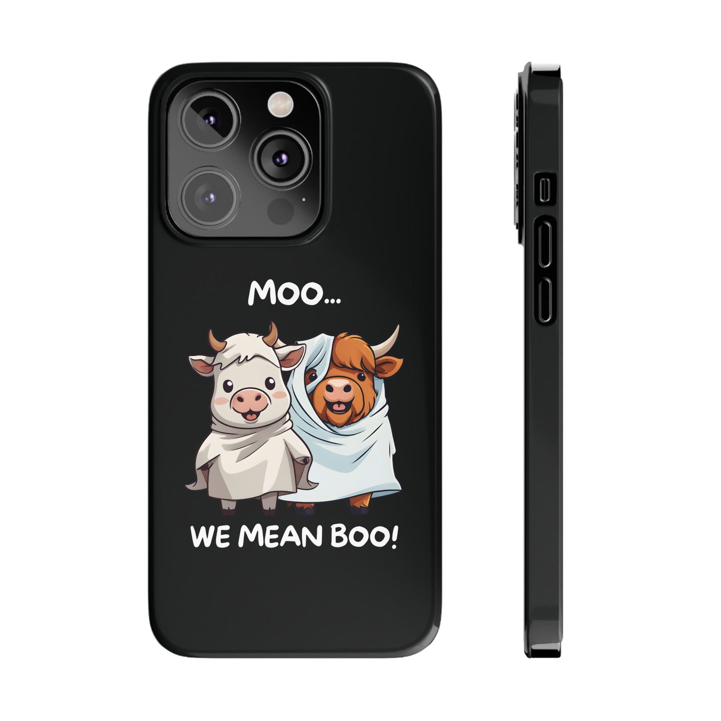 Halloween Cows iPhone Case