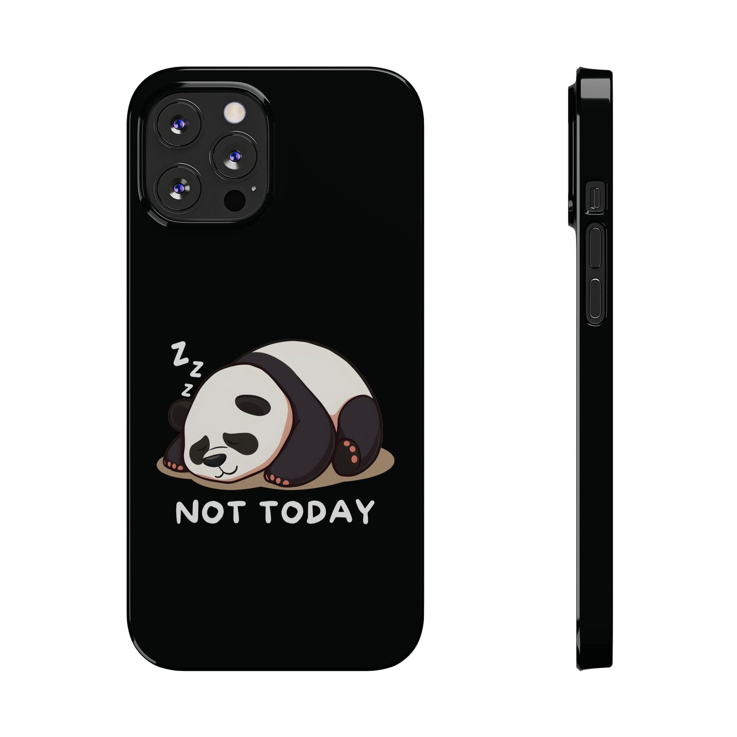 Lazy Panda iPhone Case