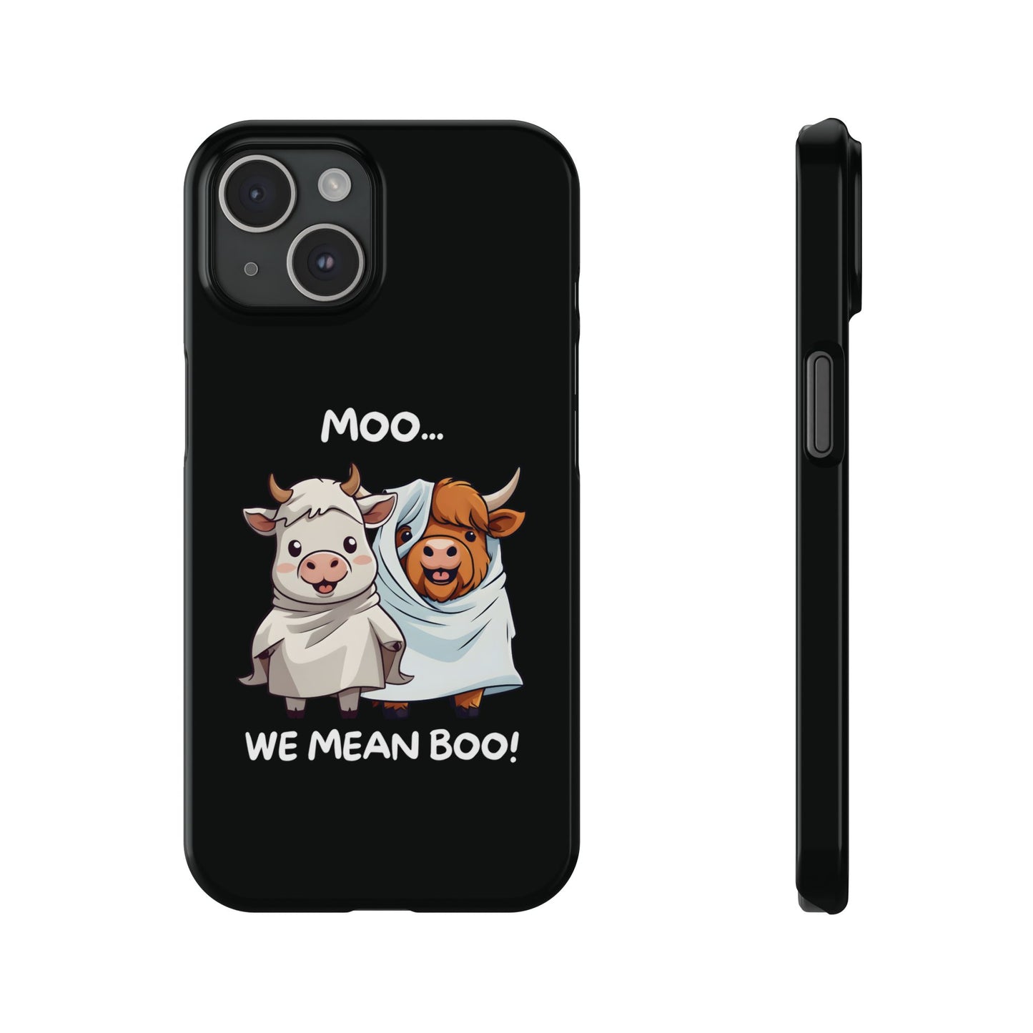 Halloween Cows iPhone Case