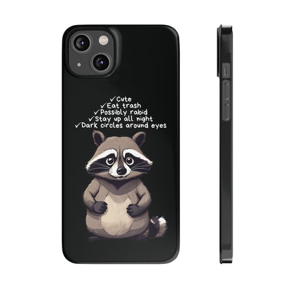 Cute Raccoon iPhone Case