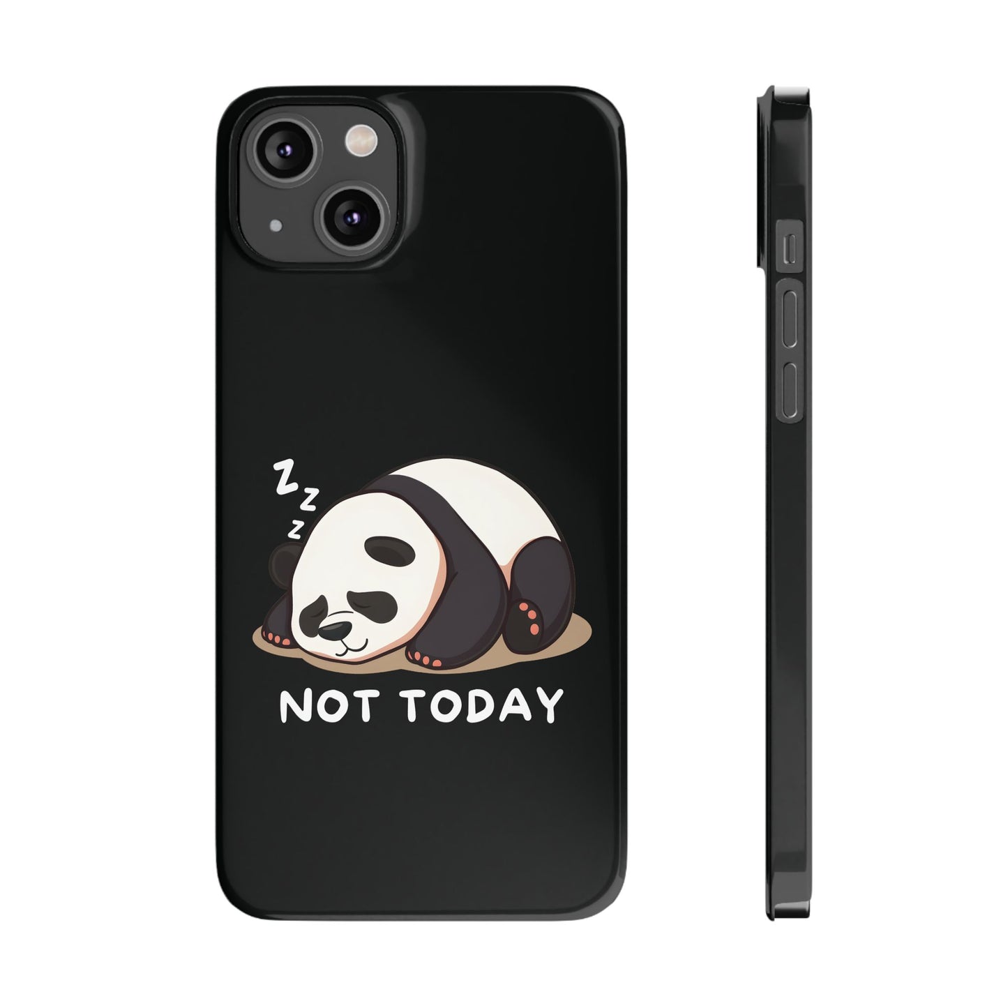 Lazy Panda iPhone Case