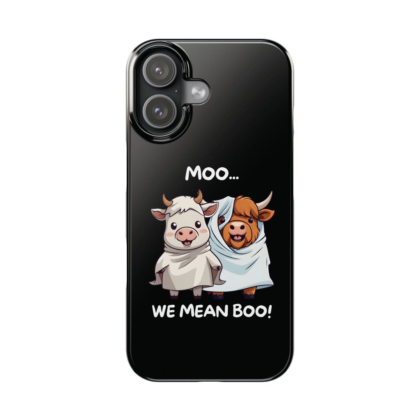 Halloween Cows iPhone Case
