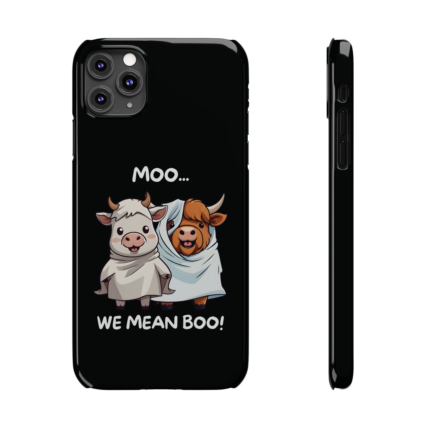 Halloween Cows iPhone Case