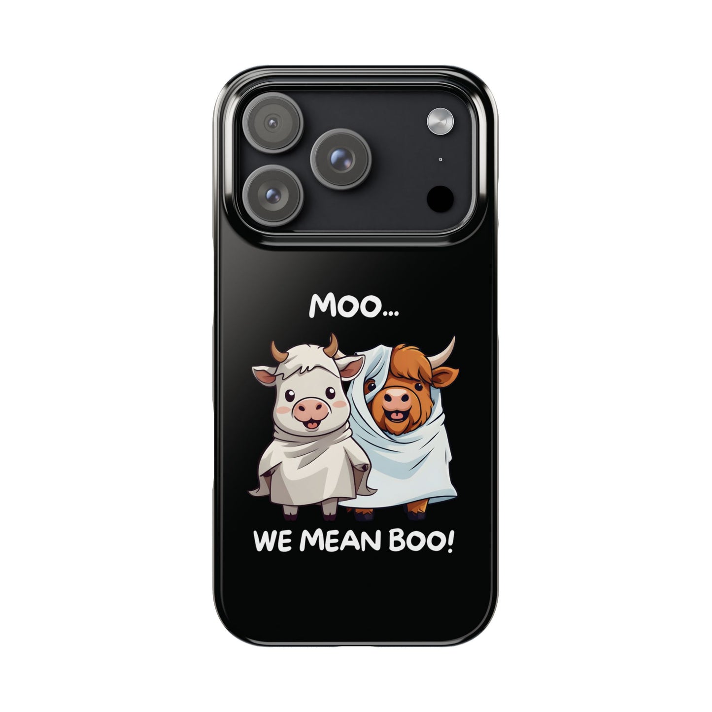 Halloween Cows iPhone Case