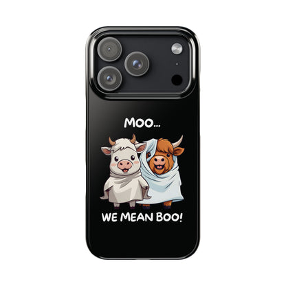 Halloween Cows iPhone Case