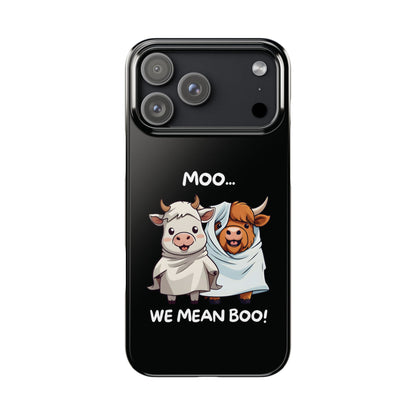 Halloween Cows iPhone Case