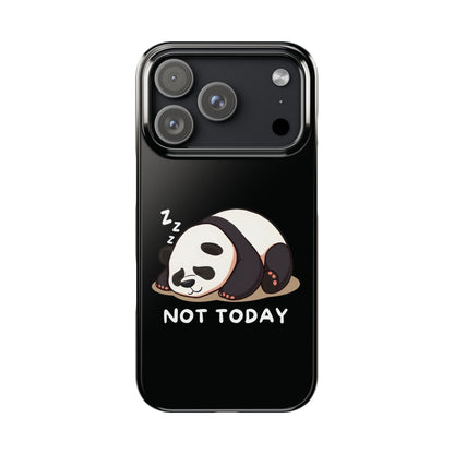 Lazy Panda iPhone Case