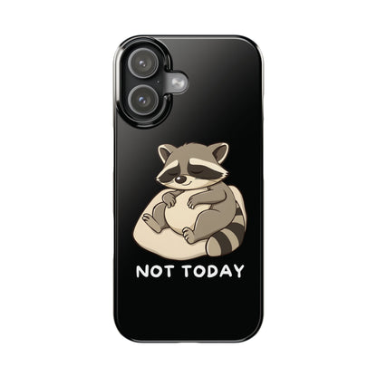 Lazy Raccoon iPhone Case