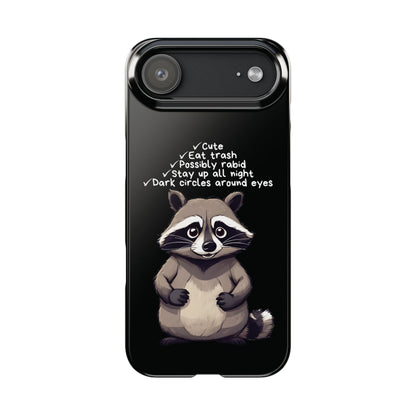 Cute Raccoon iPhone Case
