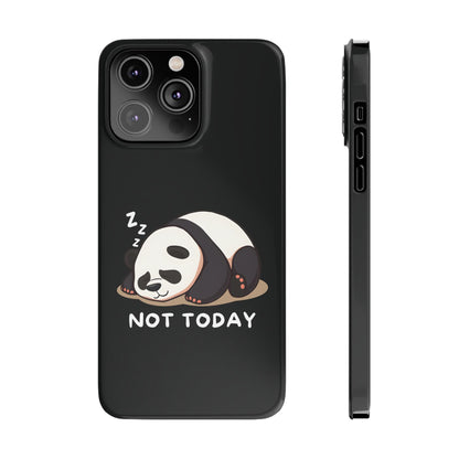 Lazy Panda iPhone Case