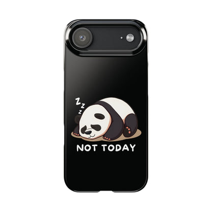 Lazy Panda iPhone Case