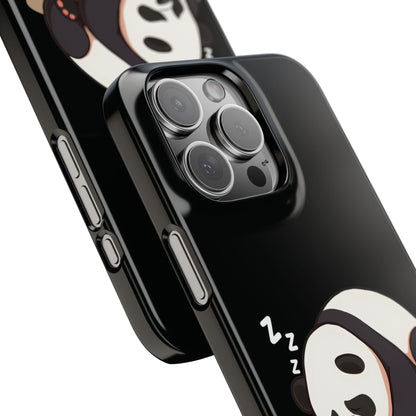 Lazy Panda iPhone Case