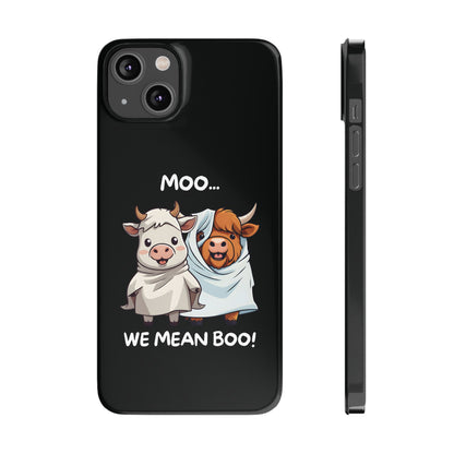 Halloween Cows iPhone Case