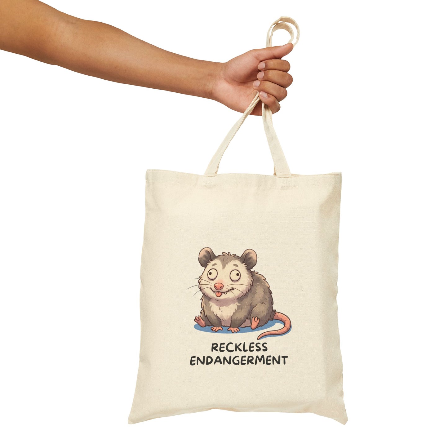 Opossum Tote Bag – Reckless Endangerment Cute Opossum Lover Gift - StoreCuriosity