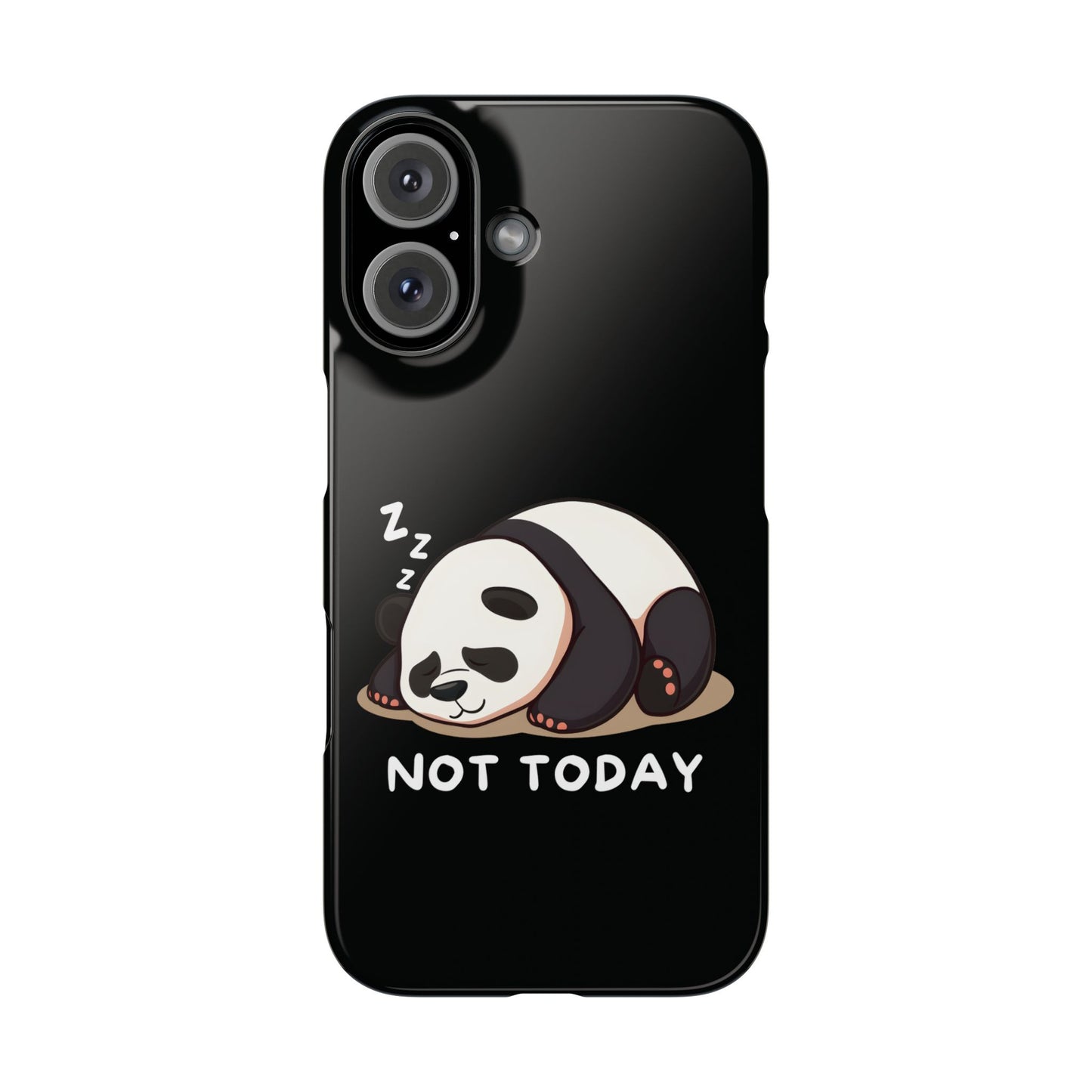Lazy Panda iPhone Case