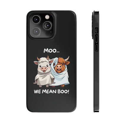 Halloween Cows iPhone Case