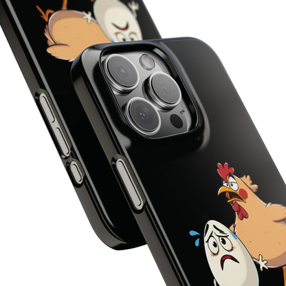 Funny Who Came First iPhone Case