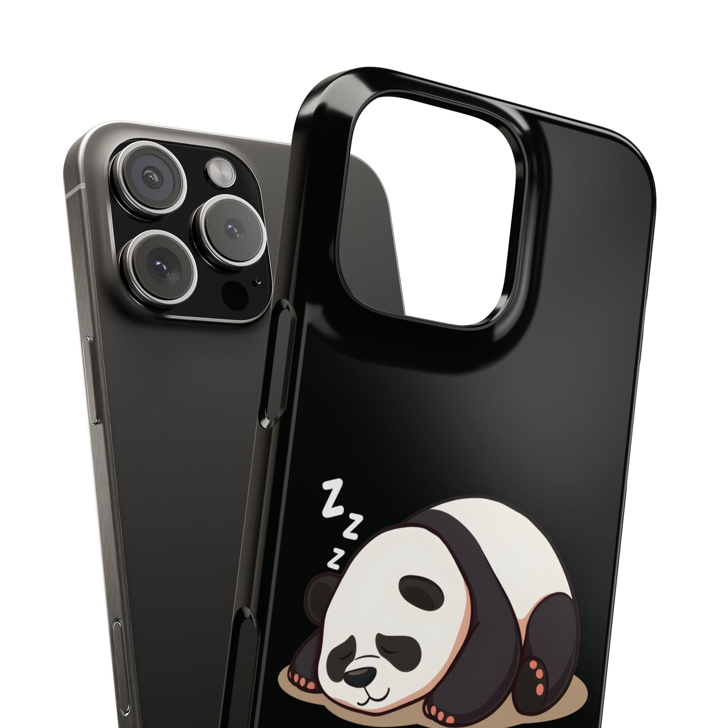 Lazy Panda iPhone Case