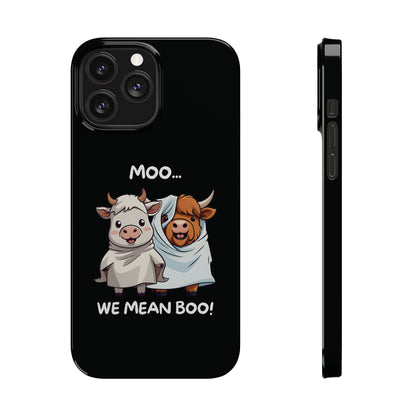 Halloween Cows iPhone Case