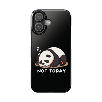 Lazy Panda iPhone Case
