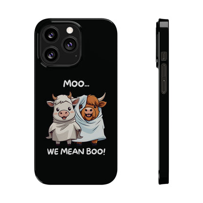 Halloween Cows iPhone Case