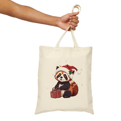 Tote Bag Christmas Red Panda