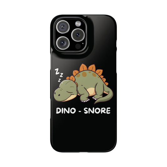 Sleepy Dinosaur iPhone Case