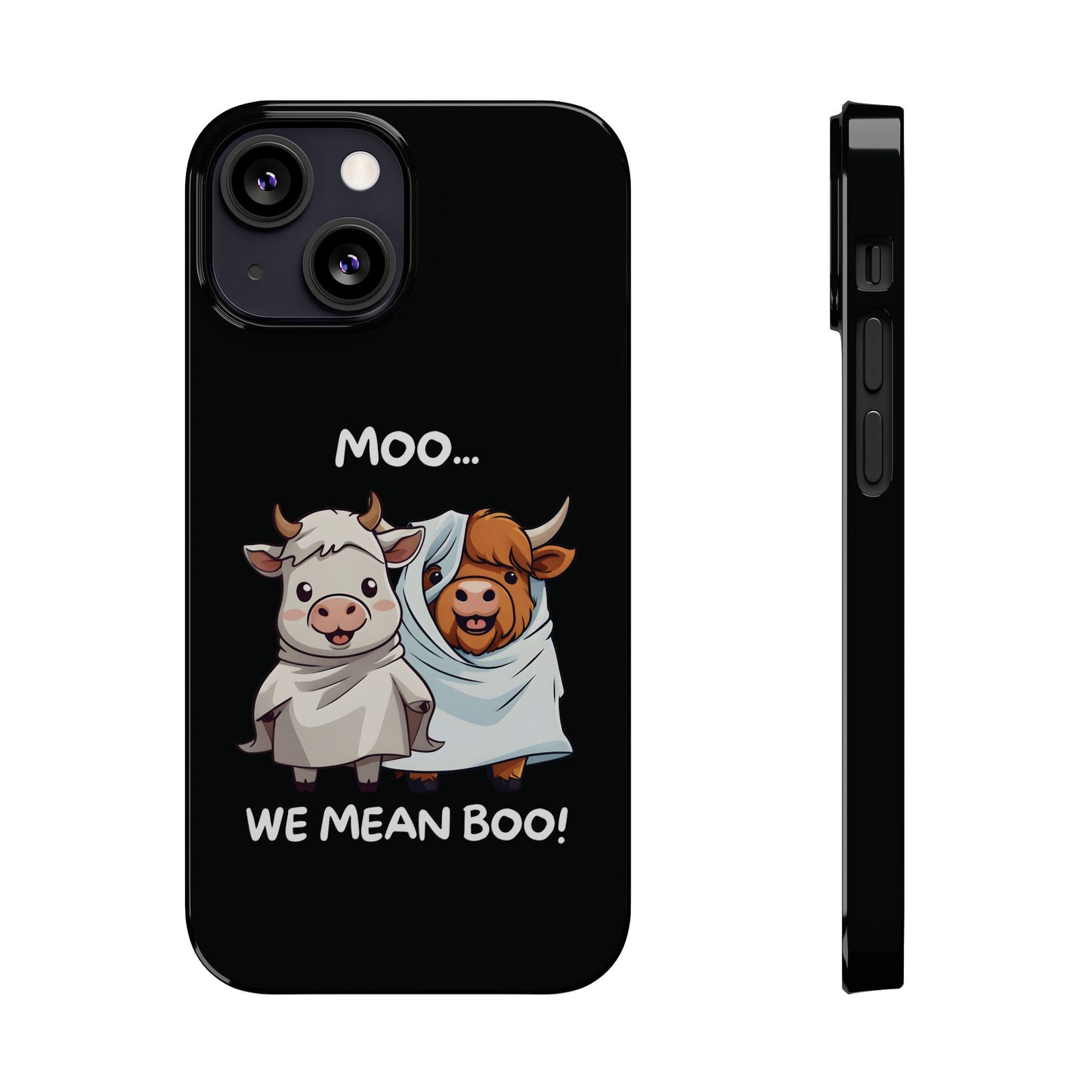 Halloween Cows iPhone Case