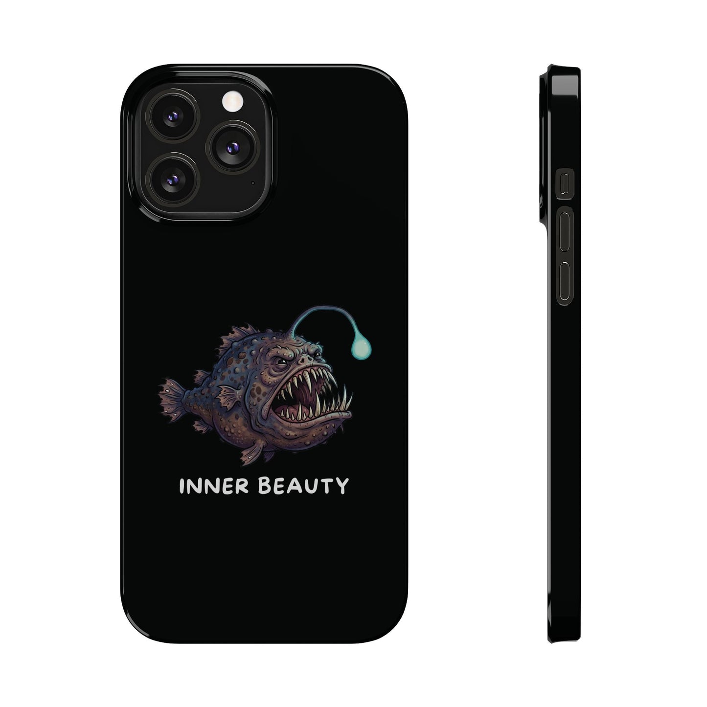Anglerfish iPhone Case – Inner Beauty | Funny Deep Sea Phone Case - StoreCuriosity