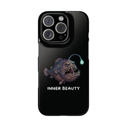 Anglerfish iPhone Case – Inner Beauty | Funny Deep Sea Phone Case - StoreCuriosity