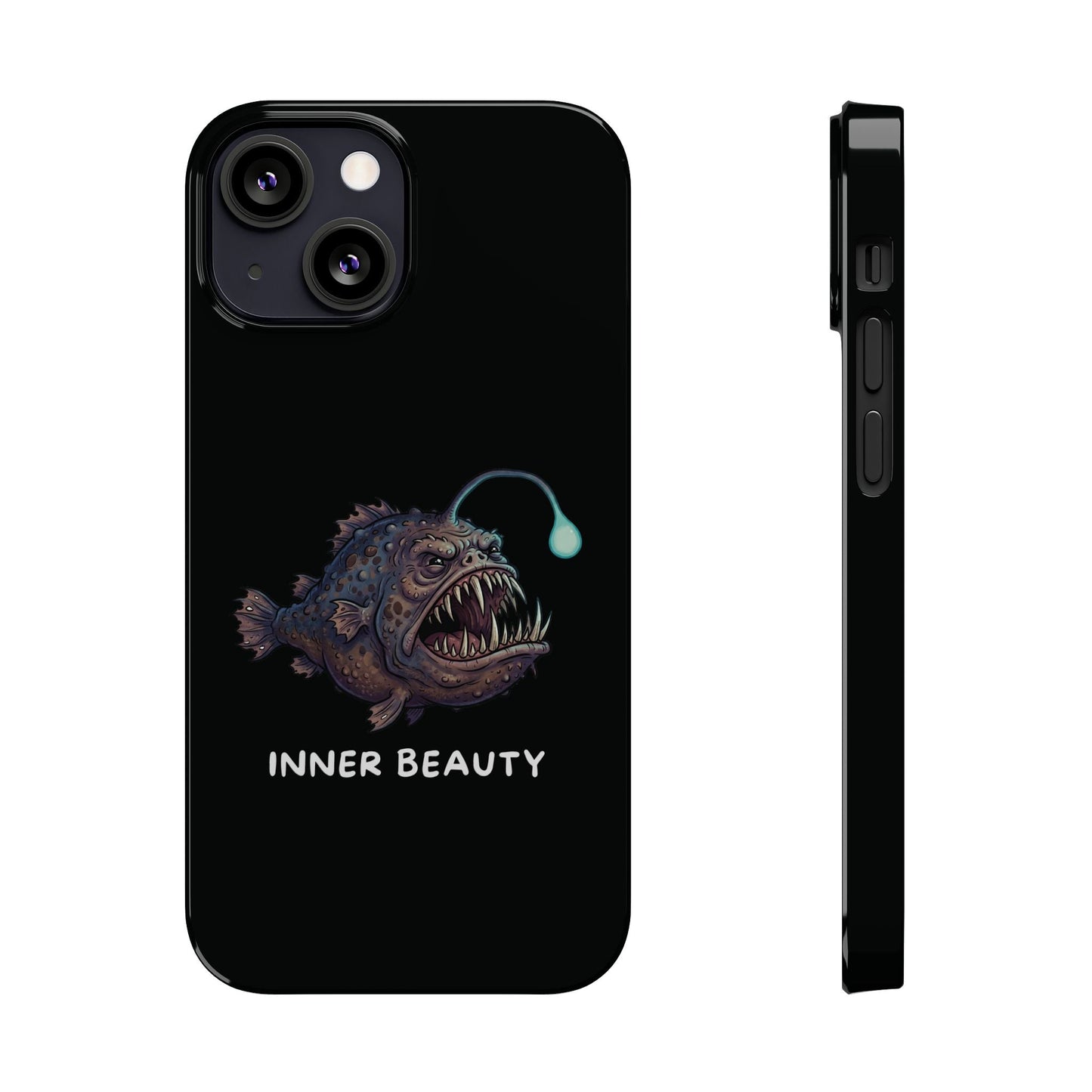 Anglerfish iPhone Case – Inner Beauty | Funny Deep Sea Phone Case - StoreCuriosity