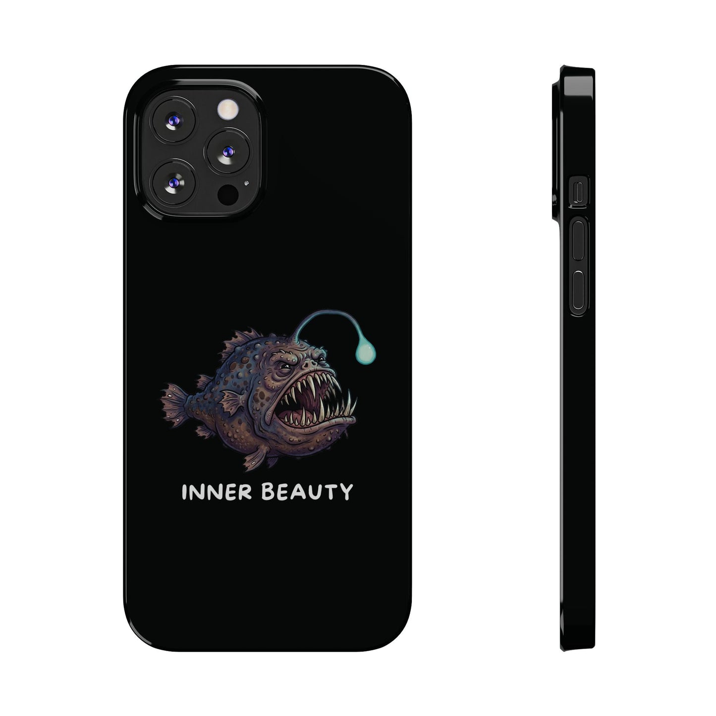 Anglerfish iPhone Case – Inner Beauty | Funny Deep Sea Phone Case - StoreCuriosity