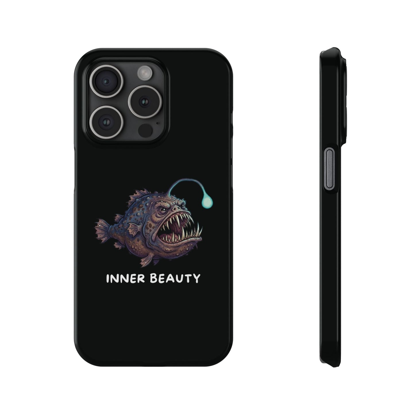 Anglerfish iPhone Case – Inner Beauty | Funny Deep Sea Phone Case - StoreCuriosity