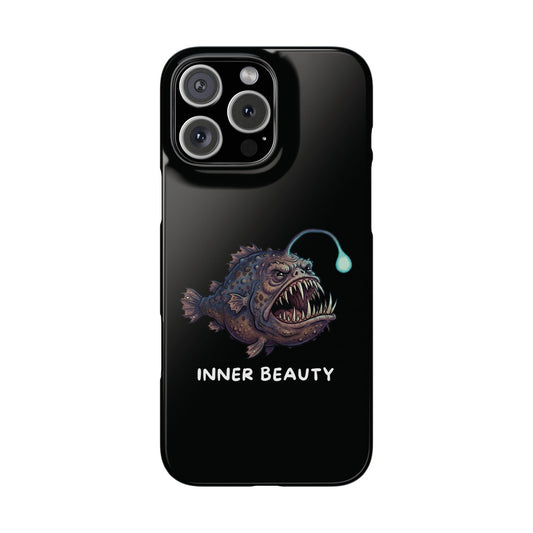 Anglerfish iPhone Case – Inner Beauty | Funny Deep Sea Phone Case - StoreCuriosity