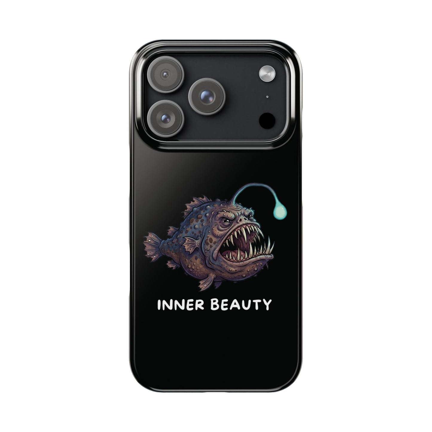 Anglerfish iPhone Case – Inner Beauty | Funny Deep Sea Phone Case - StoreCuriosity