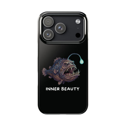 Anglerfish iPhone Case – Inner Beauty | Funny Deep Sea Phone Case - StoreCuriosity