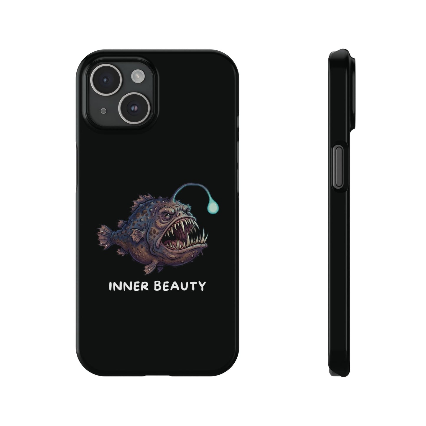 Anglerfish iPhone Case – Inner Beauty | Funny Deep Sea Phone Case - StoreCuriosity