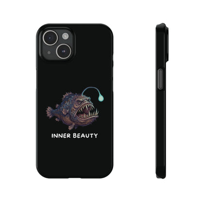 Anglerfish iPhone Case – Inner Beauty | Funny Deep Sea Phone Case - StoreCuriosity