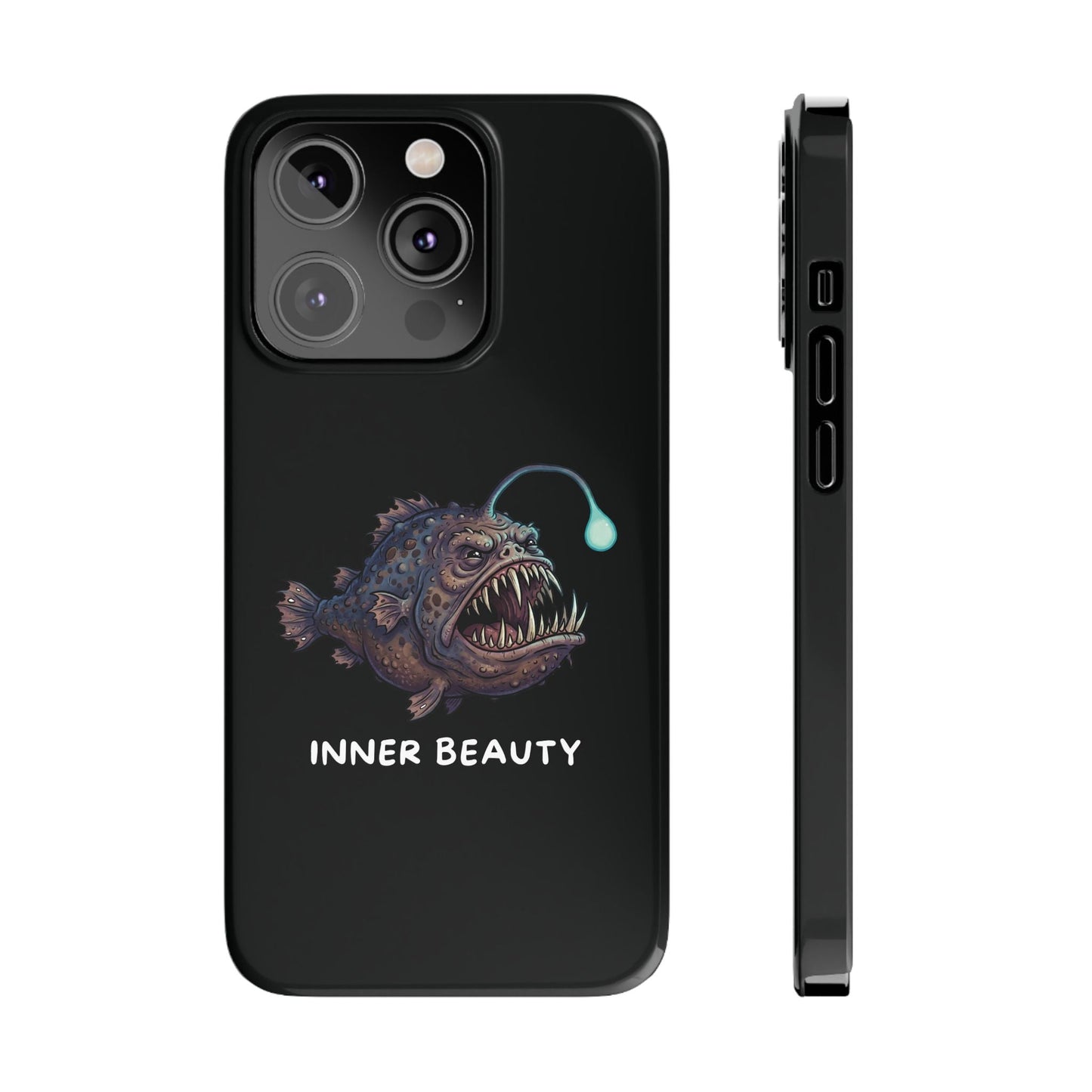 Anglerfish iPhone Case – Inner Beauty | Funny Deep Sea Phone Case - StoreCuriosity