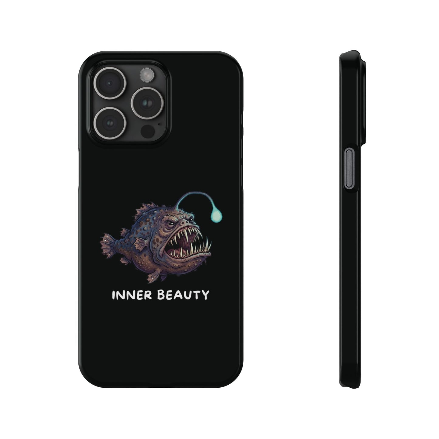 Anglerfish iPhone Case – Inner Beauty | Funny Deep Sea Phone Case - StoreCuriosity