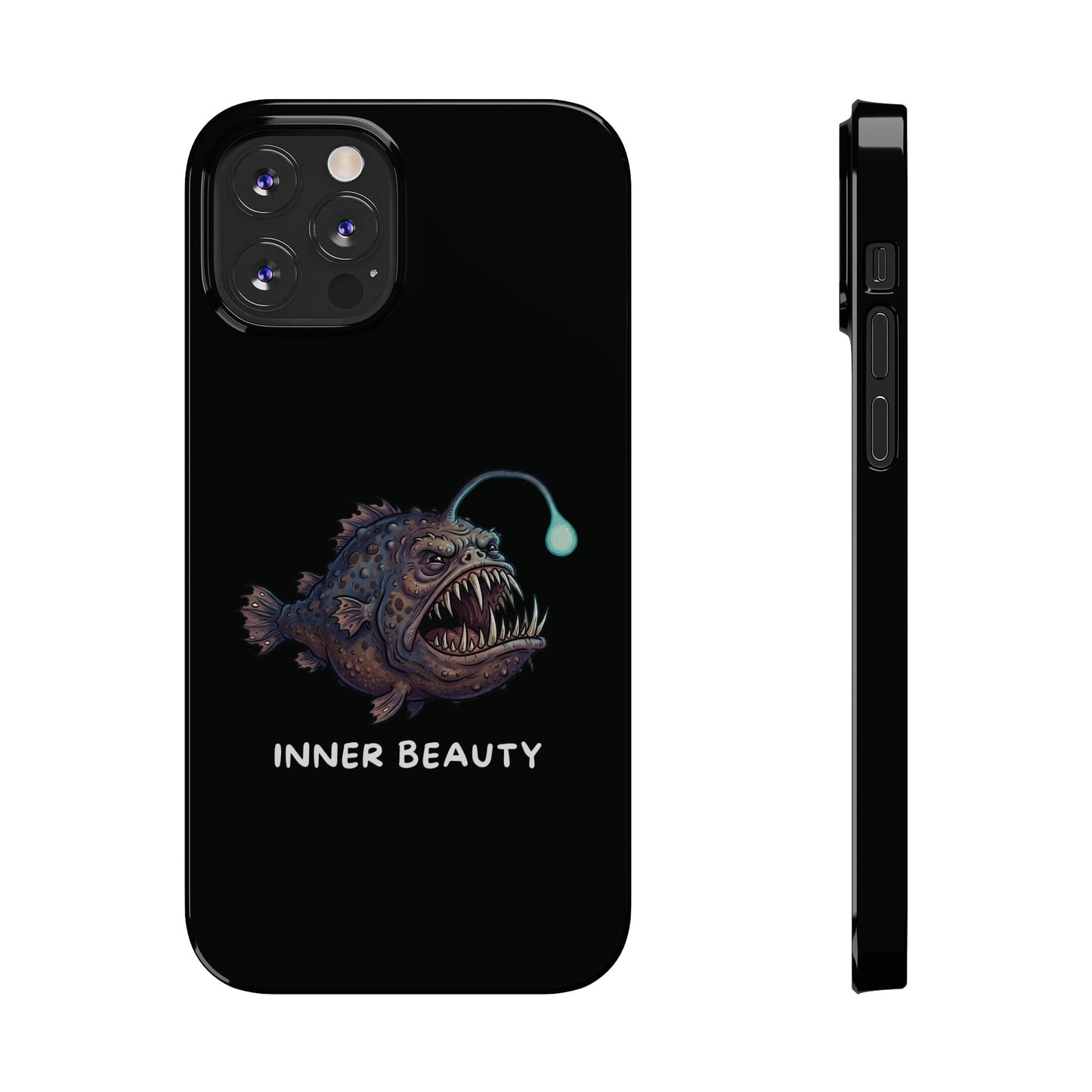 Anglerfish iPhone Case – Inner Beauty | Funny Deep Sea Phone Case - StoreCuriosity