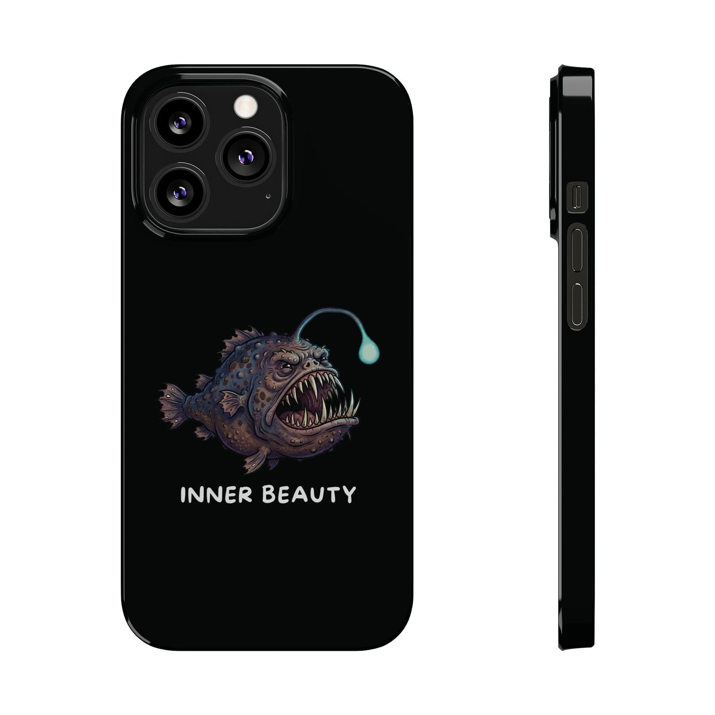 Anglerfish iPhone Case – Inner Beauty | Funny Deep Sea Phone Case - StoreCuriosity