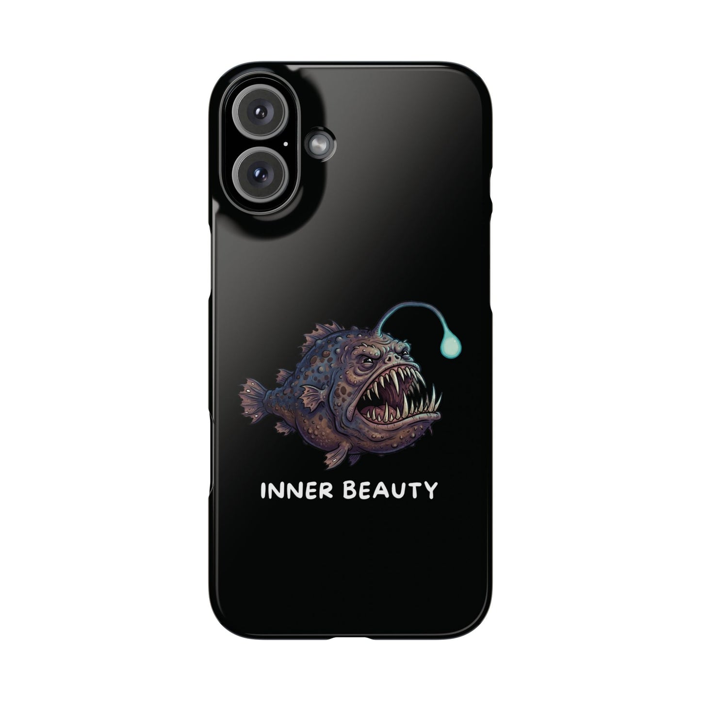 Anglerfish iPhone Case – Inner Beauty | Funny Deep Sea Phone Case - StoreCuriosity